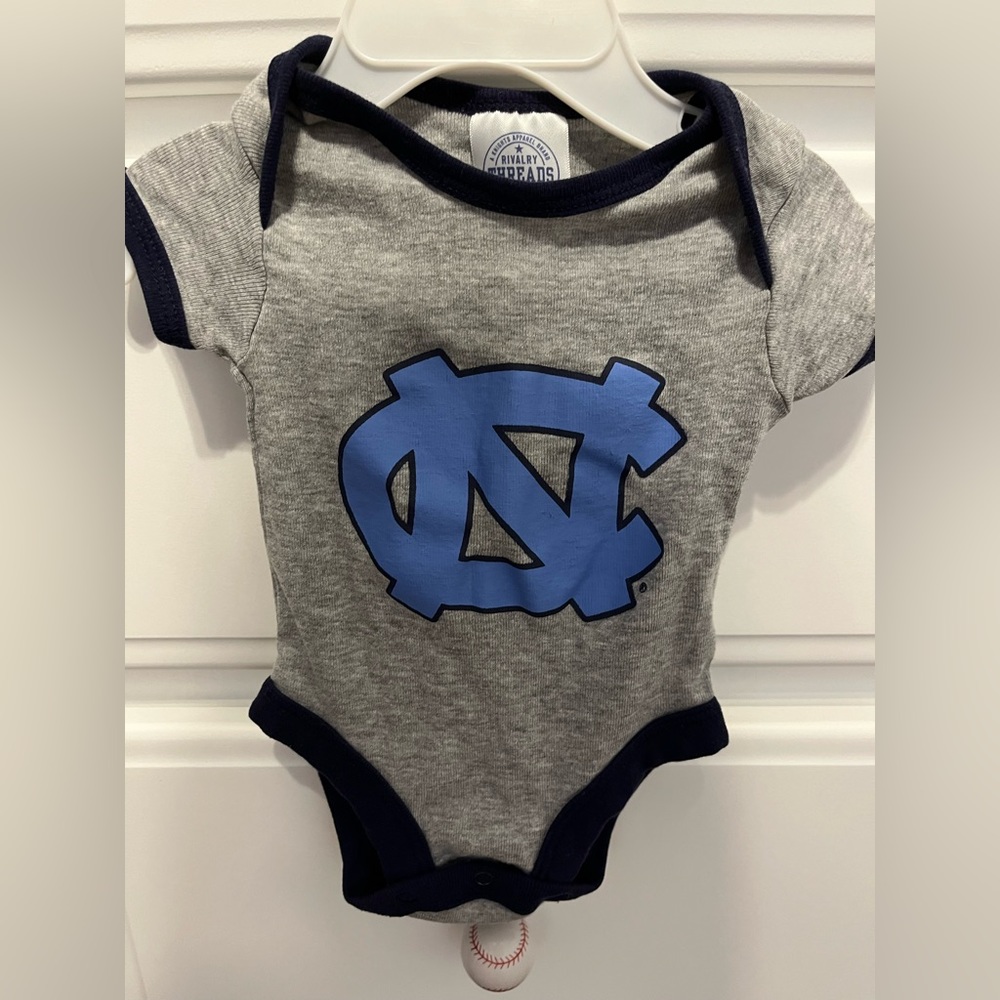 0-3 month Carolina onesie